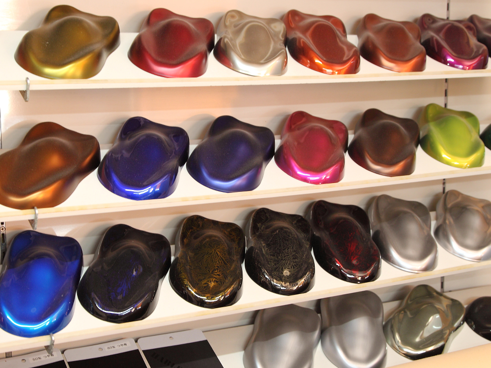 グランツのカスタムペイント実績。指定ペイントショップとして再現する多彩なカラーバリエーション