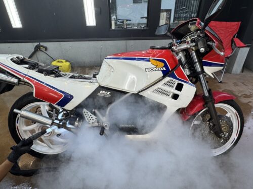 ドライアイス洗車